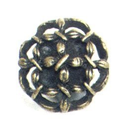 Emenee Open Flower Knob in Antique Matte Copper