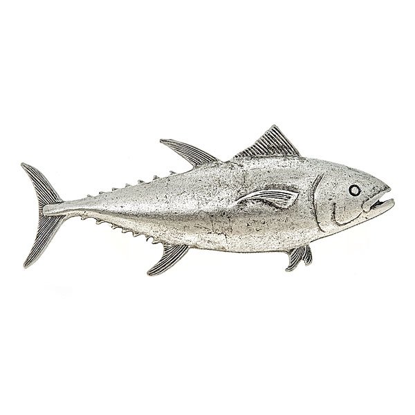 Emenee Tuna Pull in Antique Bright Silver