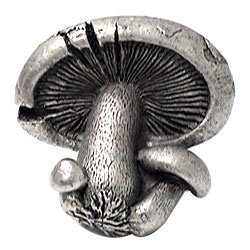 Emenee Mushroom Knob in Warm Pewter