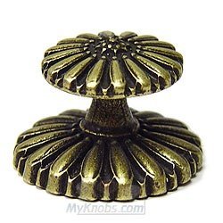 Emenee Fluted Knob in Old World Copper