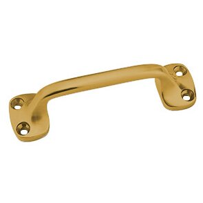 Emtek 3 1/2" Centers Front Mounted Pull in French Antique Brass