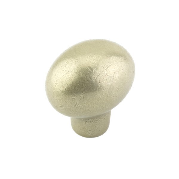 Emtek 1 3/4" (44mm) Bronze Egg Knob in Tumbled White Bronze