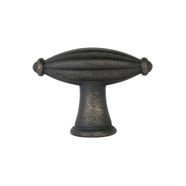Emtek 1 3/4" Fluted Knob in Medium Bronze