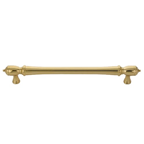 Emtek 12" Centers Spindle Appliance/Oversized Pull in Unlacquered Brass