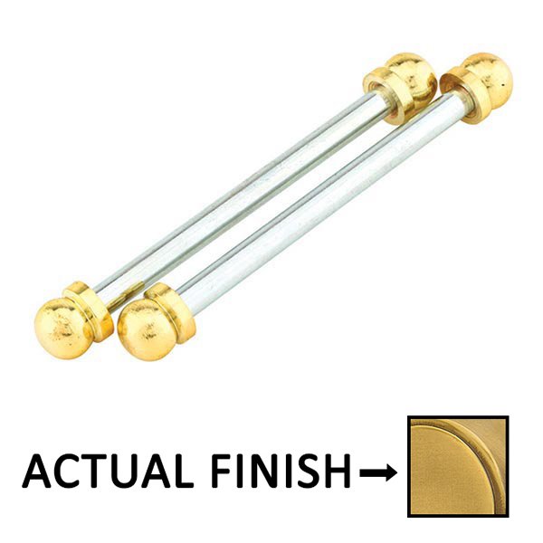 Emtek Ball Tip Set For 4" Heavy Duty Or Ball Bearing Steel Hinge in French Antique Brass (Sold In Pairs)