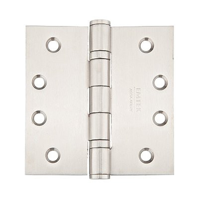 Emtek 4" x 4" Square Heavy Duty Ball Bearing Stainless Steel Hinges (Sold In Pairs)