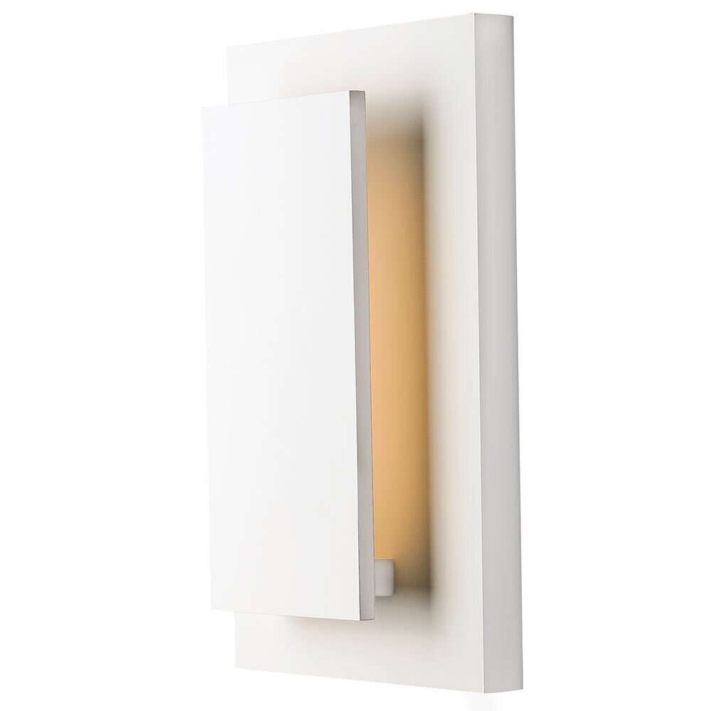 ET2 Lighting Piso LED Outdoor Wall Sconce in White