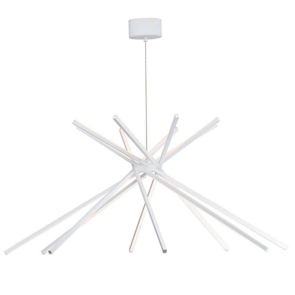 ET2 Lighting Aster 8-Light LED Pendant in White