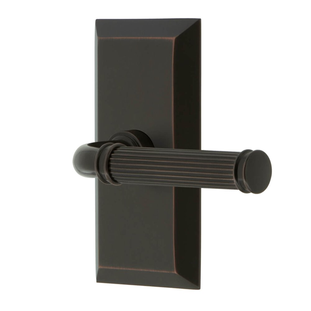 Grandeur Fifth Avenue Short Plate Double Dummy with Soleil Lever in Timeless Bronze