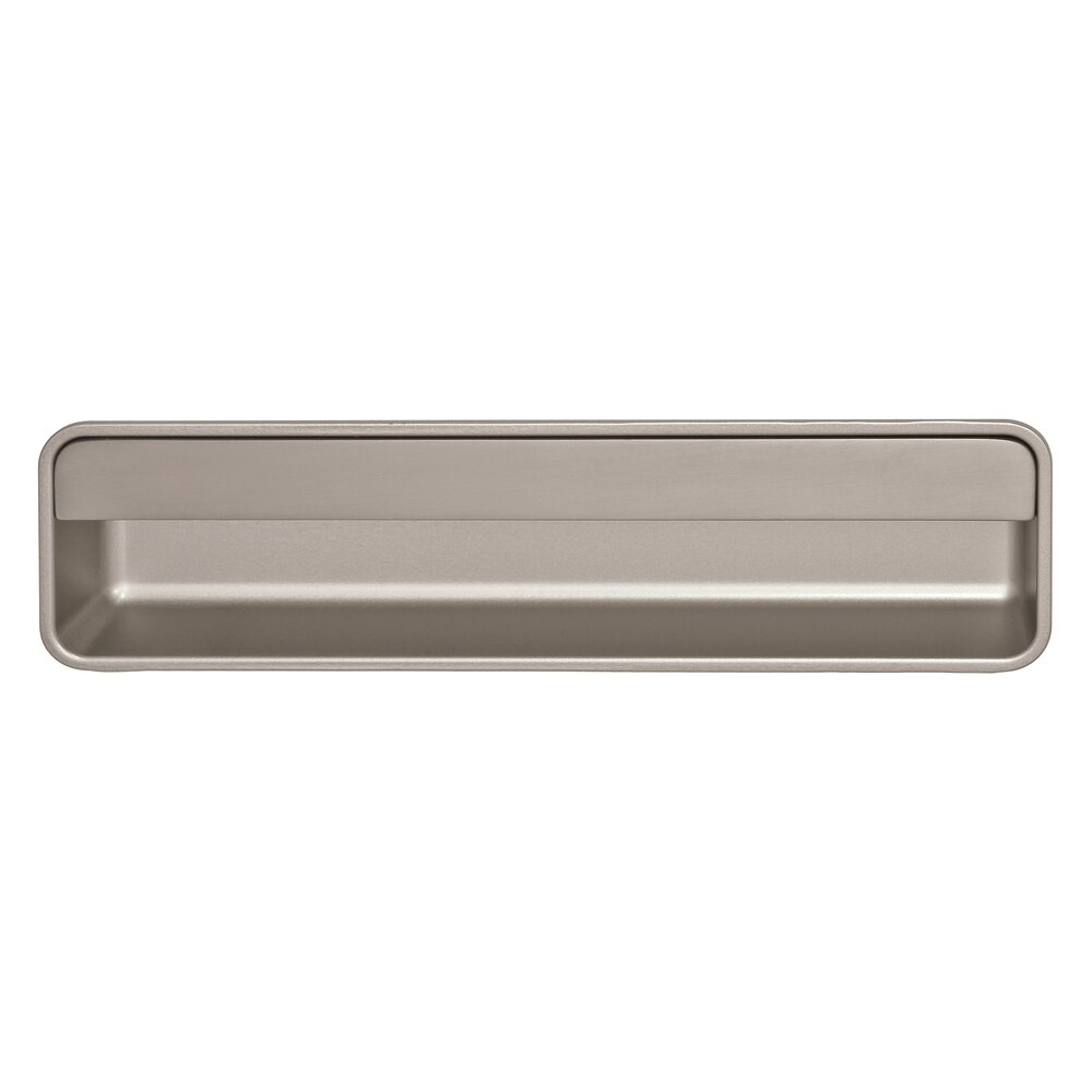 Hafele 6-5/16" Centers Recessed Pull in Stainless Steel
