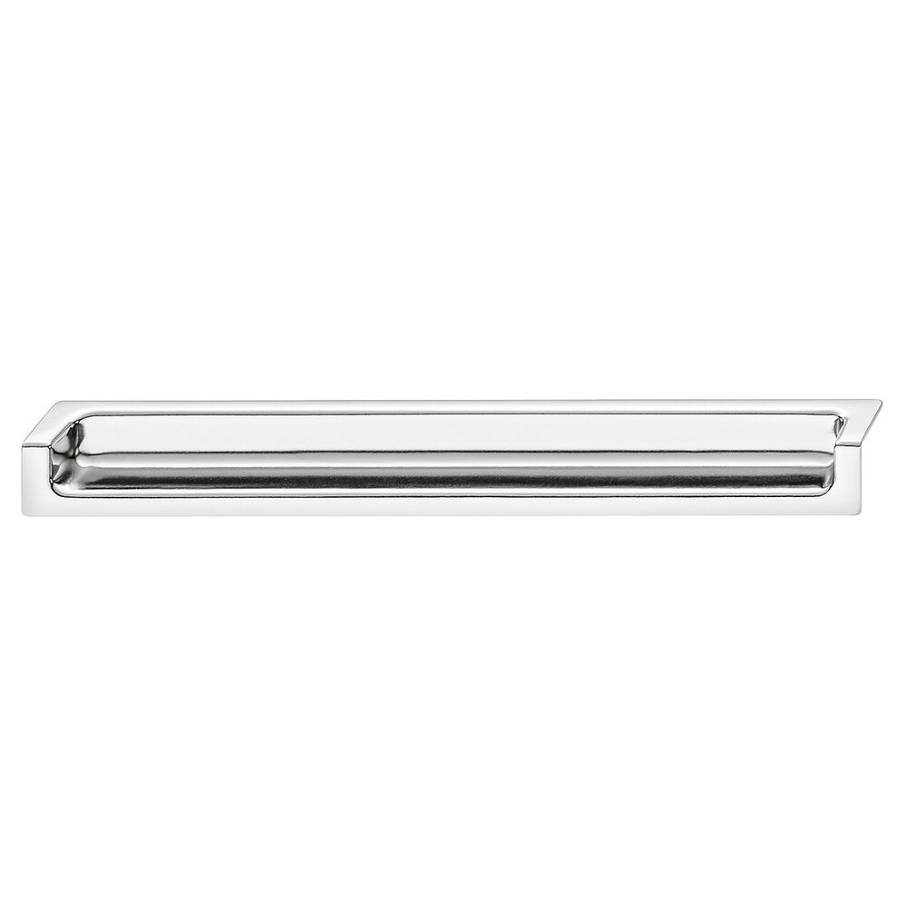 Hafele 2-1/2" Centers Recessed Pull in Polished Chrome