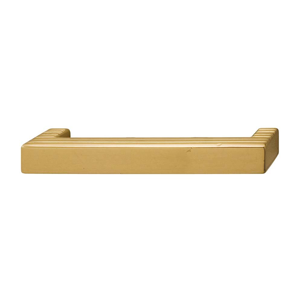 Hafele 2 1/2" Centers Handle in Polished Brass