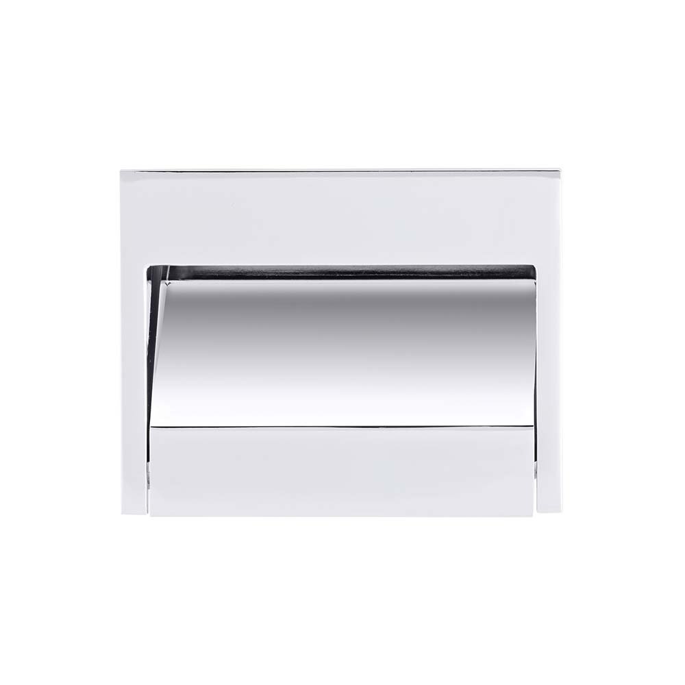 Hafele 3" Recessed Pull in Polished Chrome