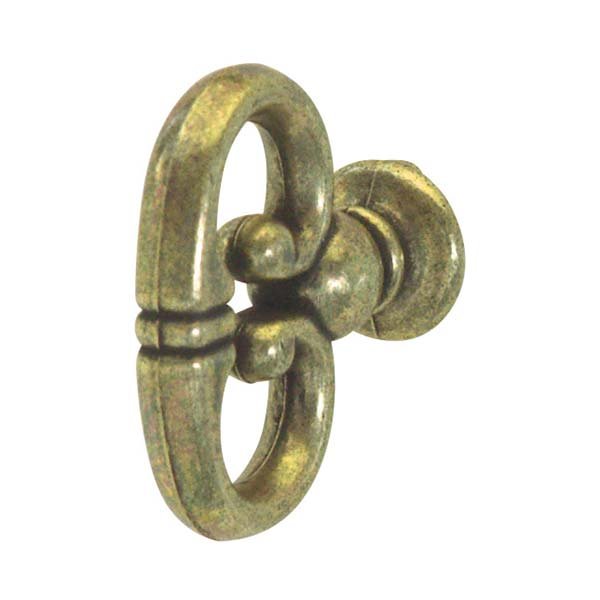 Hafele Key Knob in Antique Bronze
