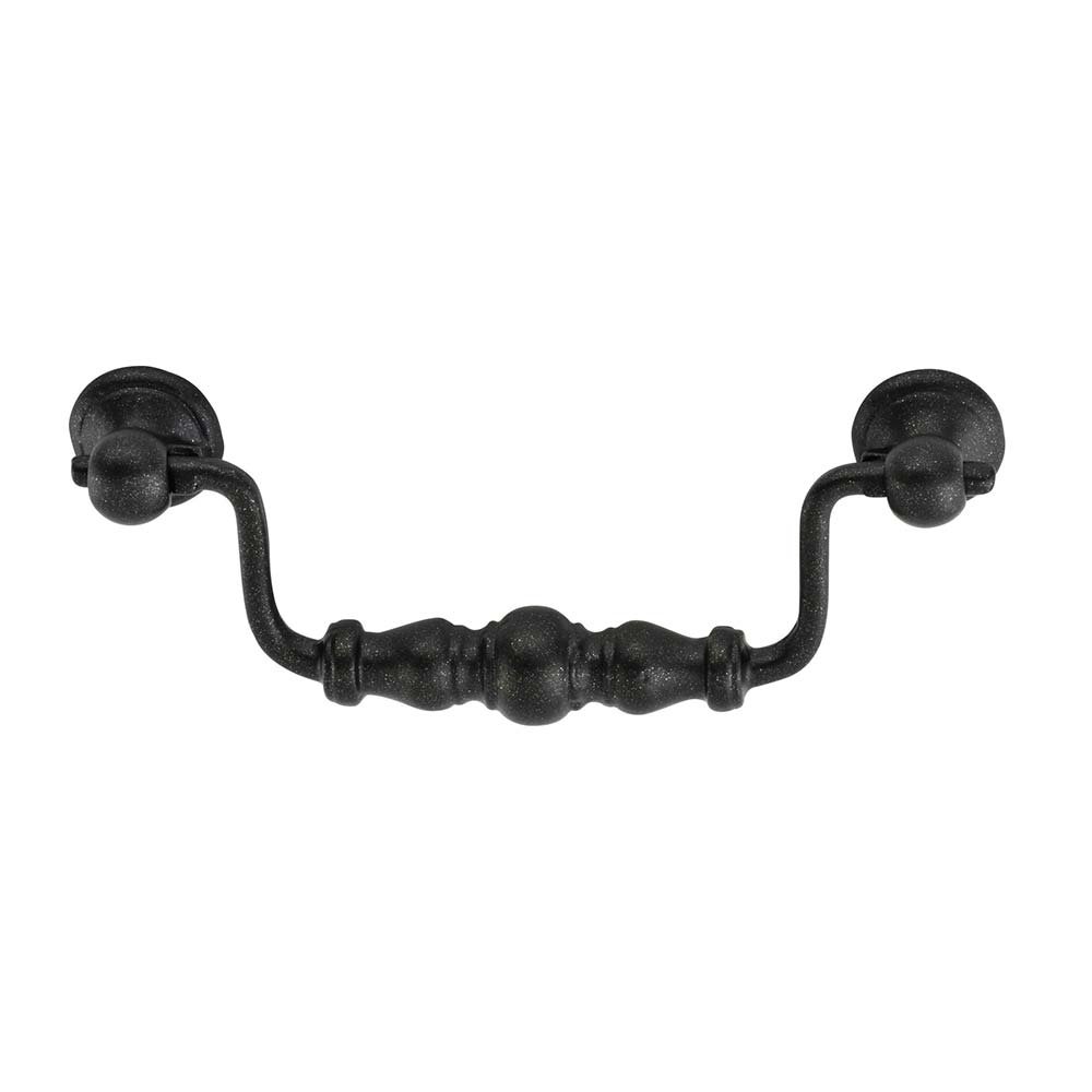 Hafele 5" Centers Drop Pull in Oil Rubbed Bronze