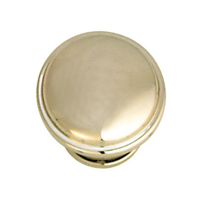 Hafele 1 3/8" Diameter Knob in Polished Nickel