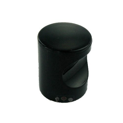 Hafele 7/8" Diameter HEWI Nylon Knob in Black