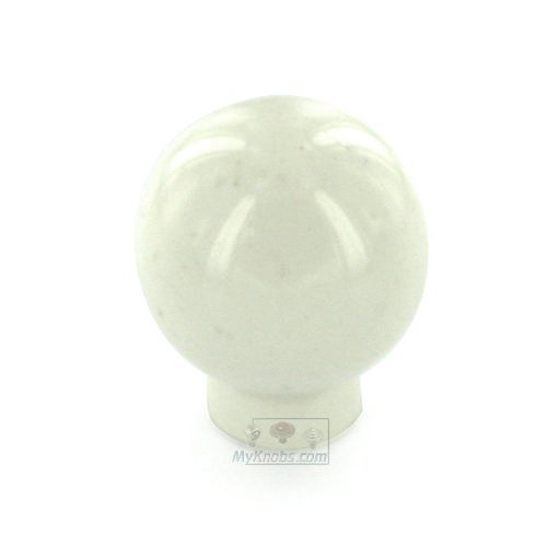 Hafele 7/8" Diameter HEWI Nylon Knob in White