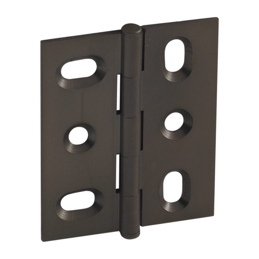 Hafele Mortised Decorative Butt Hinge with Button Finial in Oil Rubbed Bronze