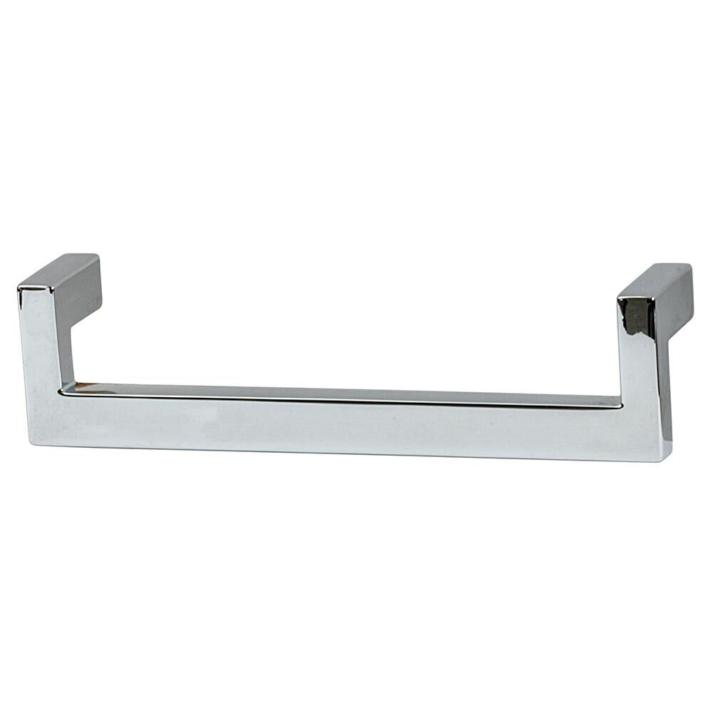 Hafele 5" Centers Modern Pull in Polished Chrome