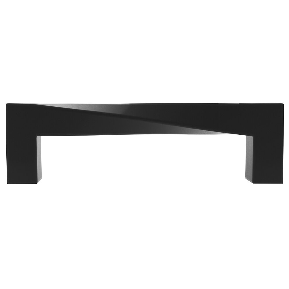 Hapny Hardware 3-3/4" (96mm) Centers Cabinet Pull in Matte Black