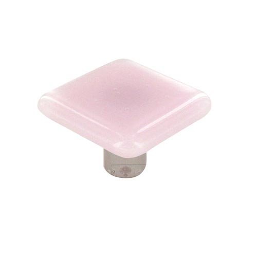 Hot Knobs 1 1/2" Knob in Petal Pink with Black base