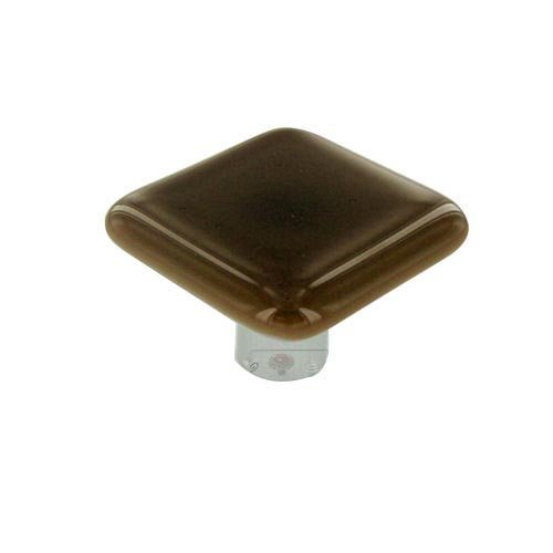 Hot Knobs 1 1/2" Knob in Tan with Aluminum base