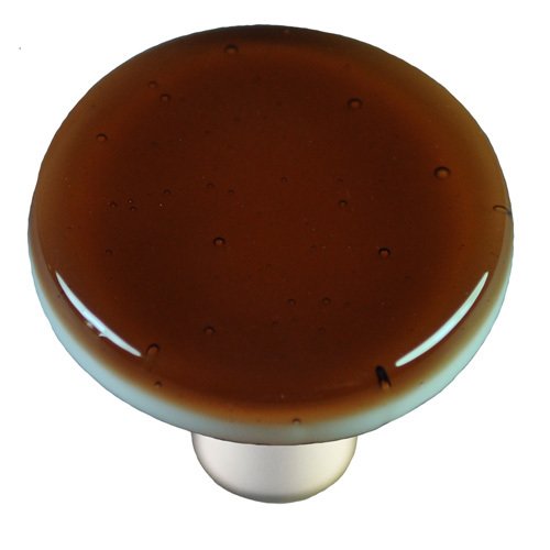 Hot Knobs 1 1/2" Diameter Knob in Tan with Black base