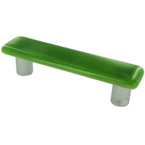 Hot Knobs 3" Centers Handle in Light Green with Black base