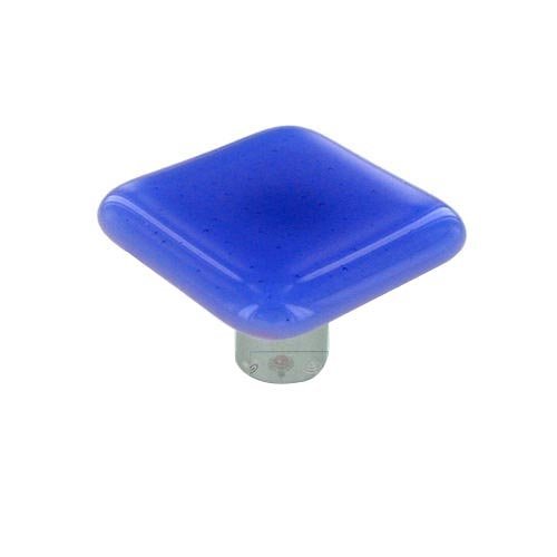 Hot Knobs 1 1/2" Knob in Light Sky Blue with Aluminum base