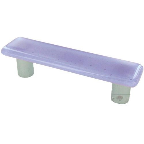 Hot Knobs 3" Centers Handle in Neo-Lavender Shift with Aluminum base