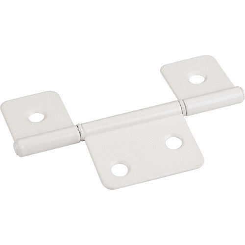 Hardware Resources 3-1/2" Three Leaf Non Mortise Hinge in Almond