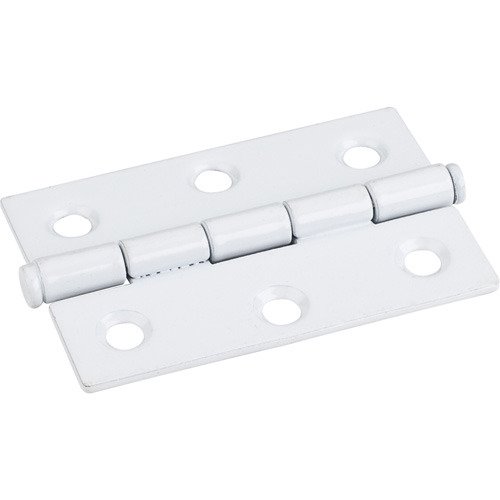 Hardware Resources 2-1/2" x 1-11/16" Butt Hinge in White