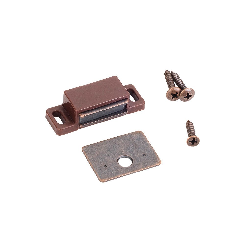 Hardware Resources 15lb Single Magnetic Catch Retail Pack. in Brown