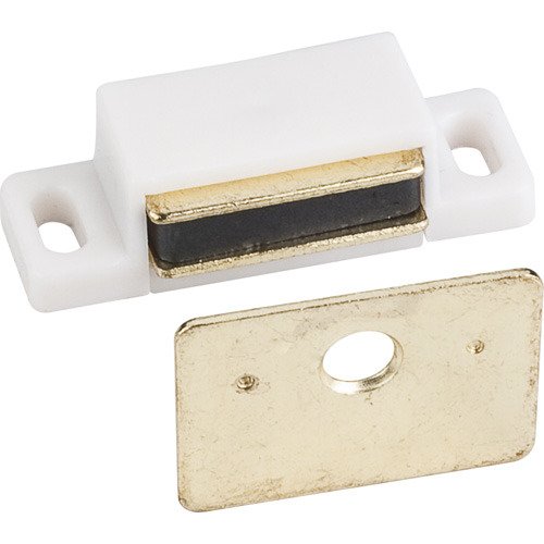 Hardware Resources 15 lb Magnetic Catch in White