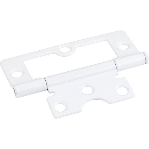 Hardware Resources 3" Swaged Loose Pin Non-mortise Hinge in White