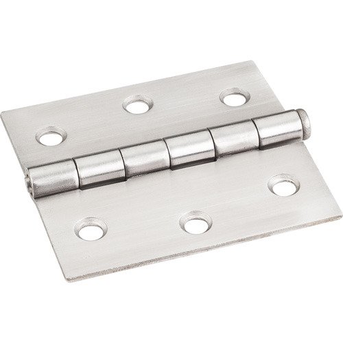 Hardware Resources 3" x 2-3/4" Butt Hinge in Stainless Steel
