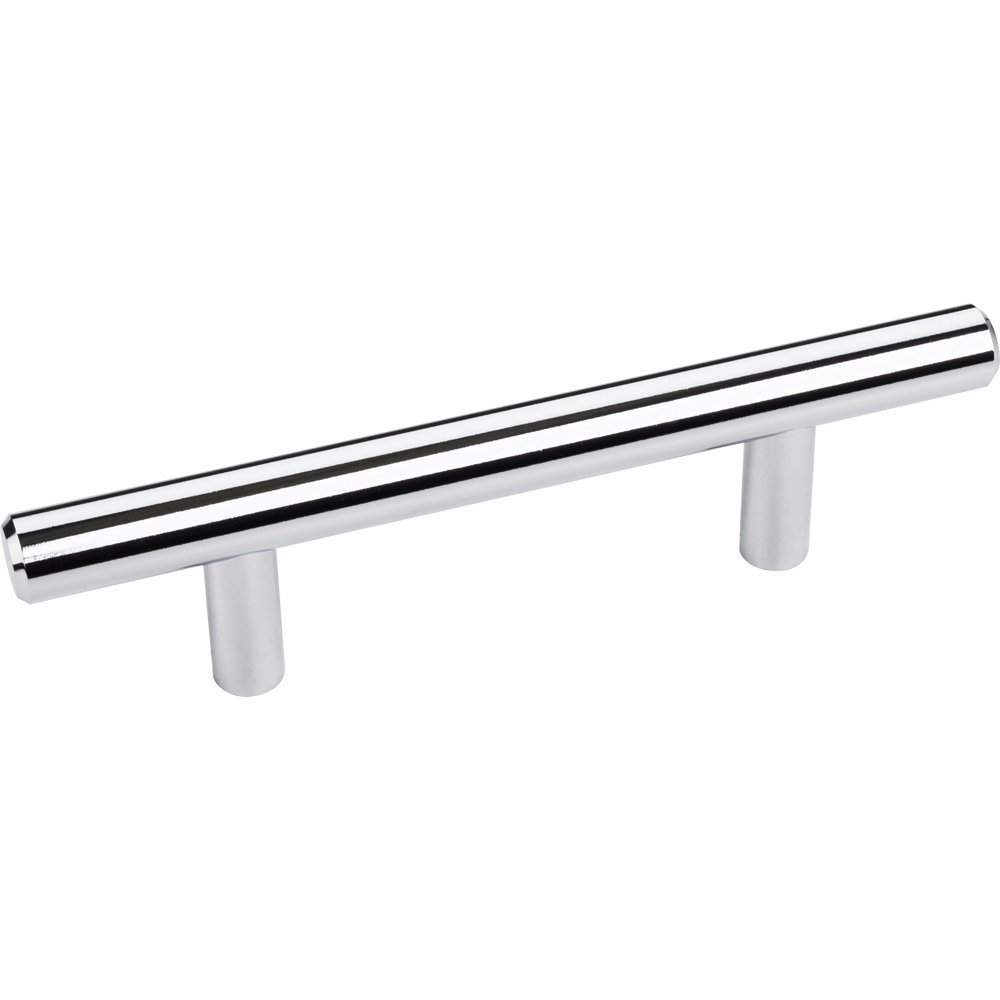 Elements Hardware 3" Centers Cabinet Pull in Polished Chrome