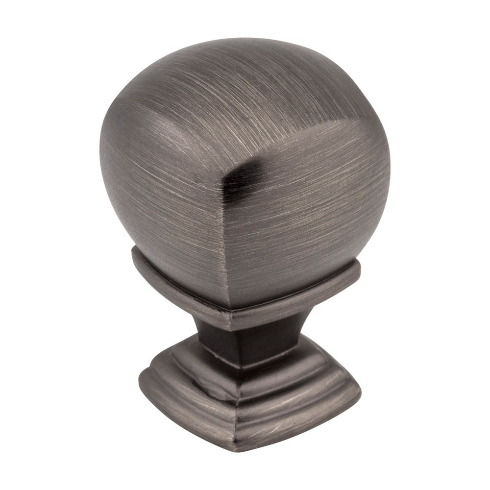 Jeffrey Alexander 7/8" Overall Length Cabinet Knob in Brushed Pewter