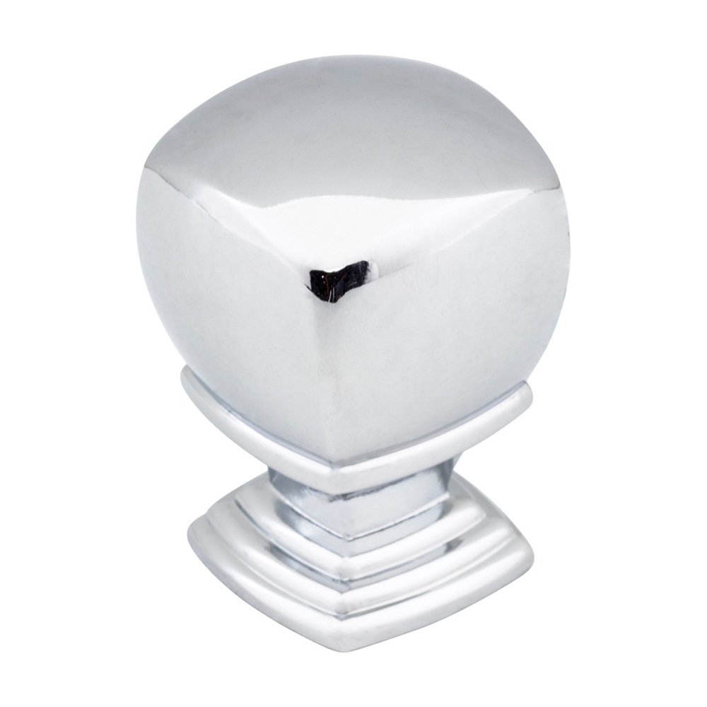Jeffrey Alexander 1" Overall Length Cabinet Knob in Polished Chrome