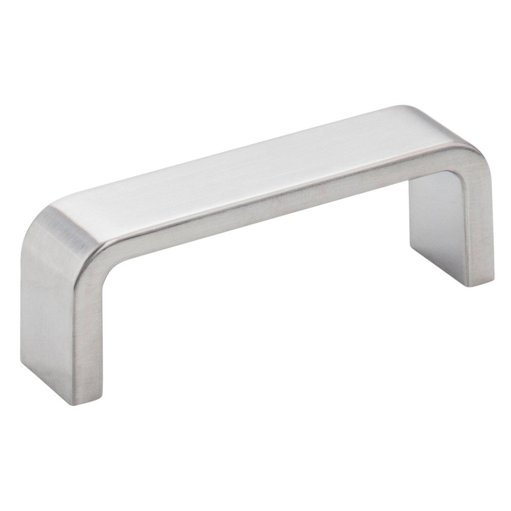 Elements Hardware 3" Centers Cabinet Pull in Brushed Chrome