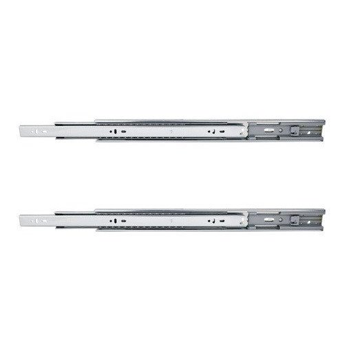 Hardware Resources 28" Full Extension Soft Close Ball Bearing Slide Pair in Zinc