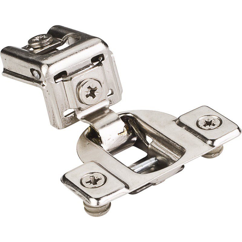 Hardware Resources 1-1/4" Overlay Cam Adjustable Face Frame Hinge with dowels in Nickel
