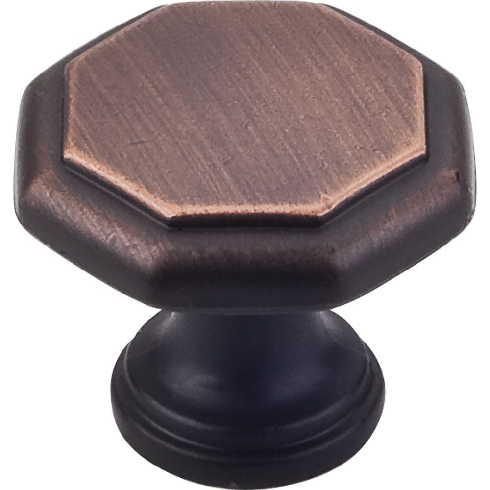 Elements Hardware 1-3/16" Geometric Cabinet Knob in Brushed Oil Rubbed Bronze