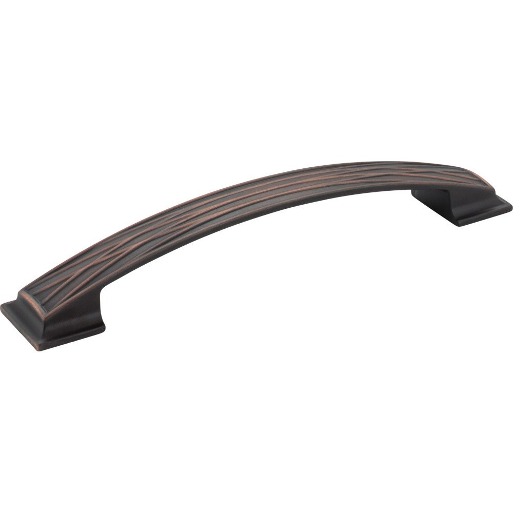 Jeffrey Alexander 160mm Centers Lined Cabinet Pull in Brushed Oil Rubbed Bronze