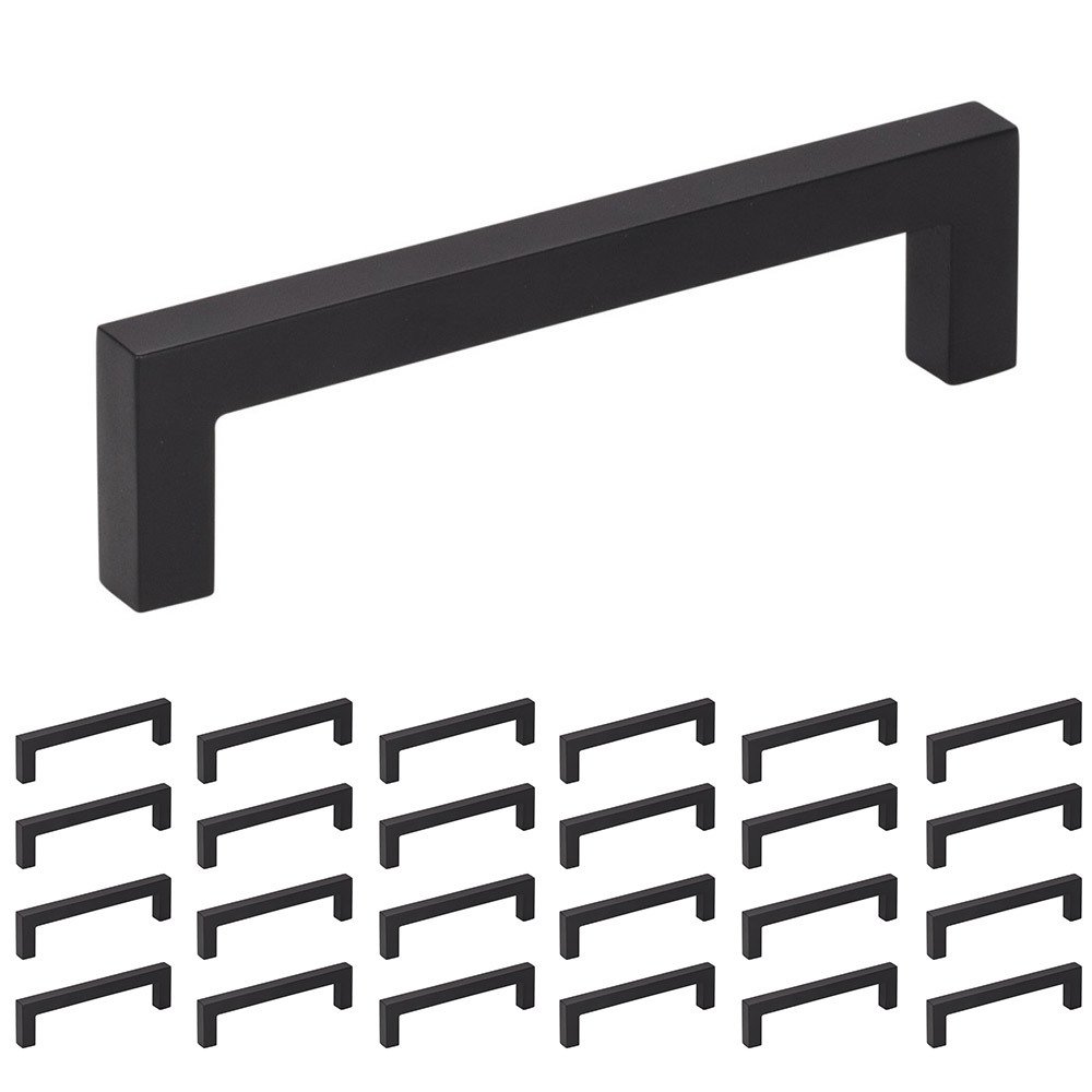 Elements Hardware 25 Pack of 3 3/4" Centers Pull in Matte Black