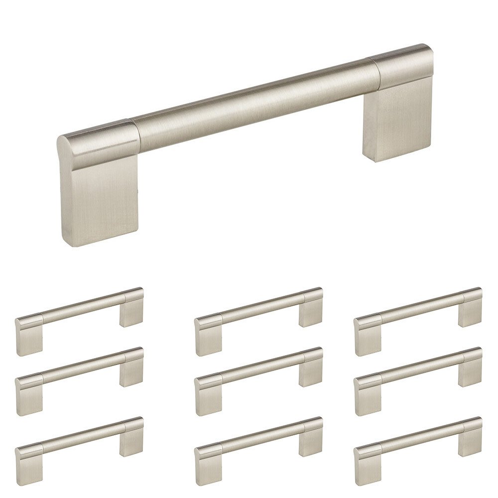Elements Hardware 10 Pack of 5" Centers Handle in Satin Nickel