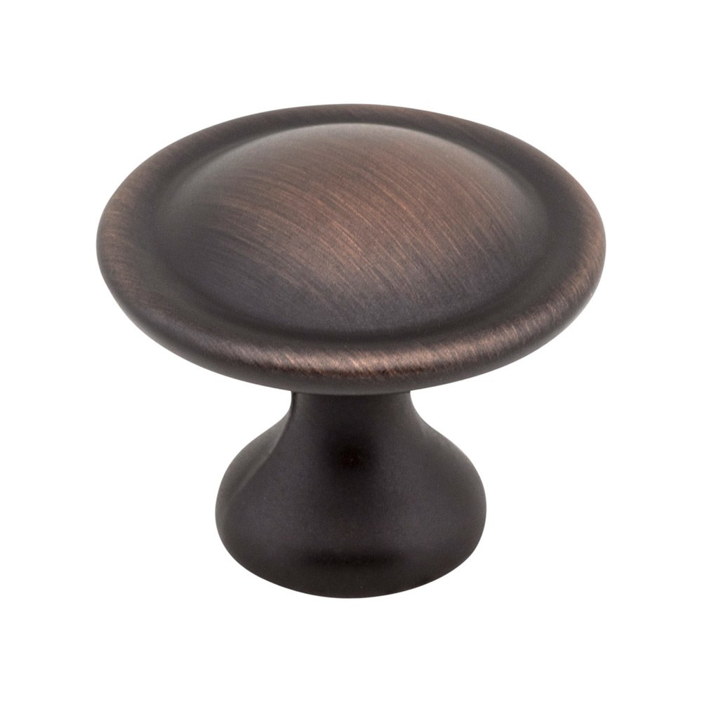 Elements Hardware 1 1/8" Round Knob in Brushed Oil Rubbed Bronze