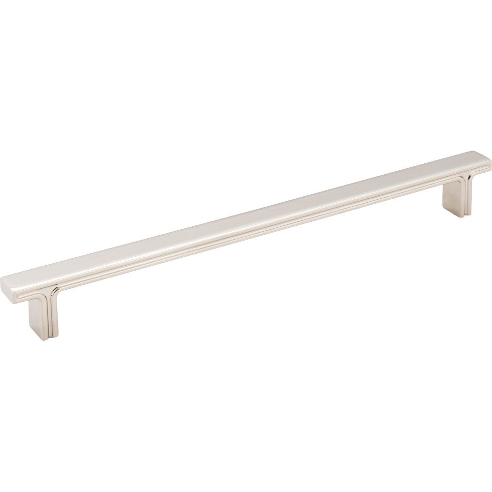 Jeffrey Alexander 10 5/16" Overall Length Rectangle Cabinet Pull in Polished Nickel