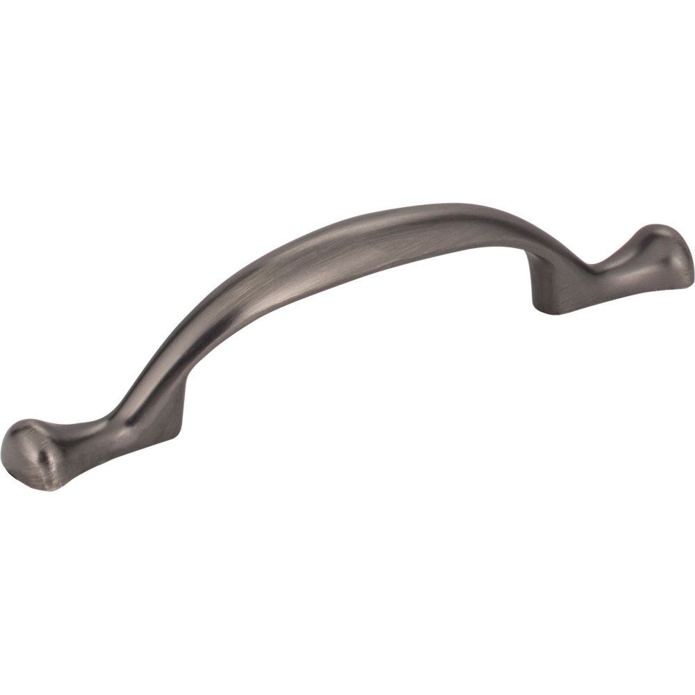 Elements Hardware 3" Centers Handle In Brushed Pewter